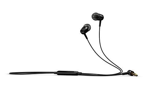 Sony MH750BK - Auriculares estéreos de botón con cable para móvil, color negro