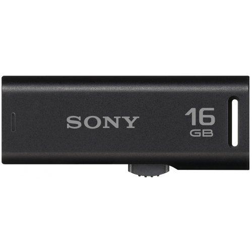 Sony MicroVault USM-R de 16 GB con USB - Memoria USB (16 GB, USB 2.0, Slide, Negro, 0-35 °C, -20-60 °C)