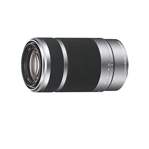 Sony SEL55210 - Objetivo para Sony (distancia focal 82.5-315mm, apertura f/4.5-32, zoom óptico 3.8x,estabilizador óptico, diámetro: 63.8mm) color negro y plata