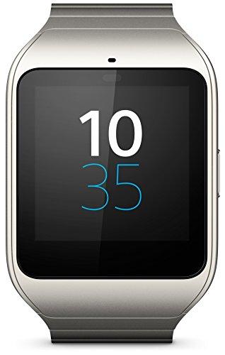 Sony Smart Watch 3 - Reloj inteligente (Quad-core 1.2 GHz, 512 MB de RAM, Stainless Steel, GPS propio) gris metálico