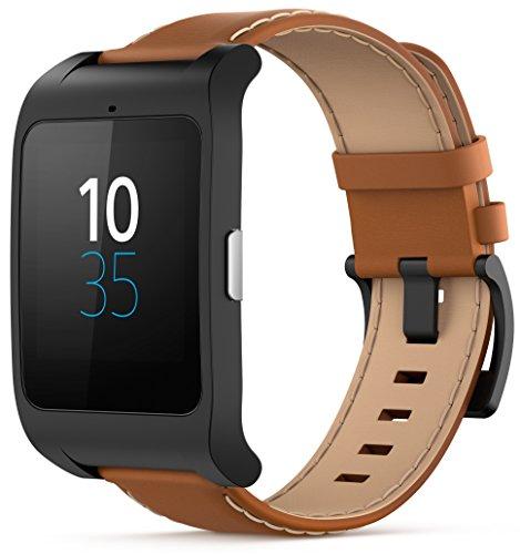 Sony SmartWatch 3 - Reloj para seguimiento de actividad y ejercicio compatible con smartphones Android, color marrón