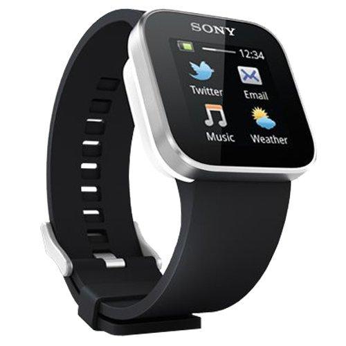Sony SmartWatch - Smartwatch Android (pantalla 1.3", Bluetooth, Android), color negro