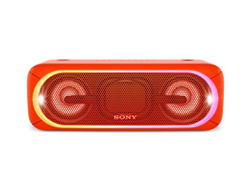 Sony SRS-XB40R - Altavoz inalámbrico portátil con Bluetooth y Extra Bass, Rojo