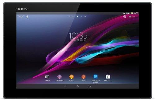 Sony Xperia Z - Tablet de 10.1" (3G + WiFi + Bluetooth, 16 GB, 2 GB RAM, Android 4.1), Negro [Importado]