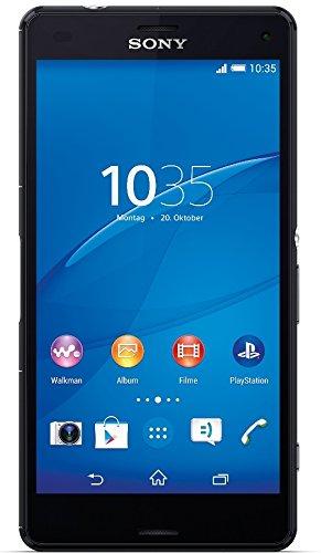 Sony Xperia Z3 Compact - Smartphone Libre Android (Pantalla 4.6", cámara 20.7 MP, 16 GB, Quad-Core 2.5 GHz, 2 GB RAM), Negro