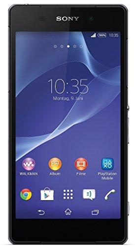 Sony Xperia Z2 - Smartphone Libre Android (Pantalla 5.2", cámara 20.7 MP, 16 GB, Quad-Core 2.3 GHz, 3 GB RAM), Negro (Importado)