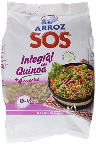 SOS - Arroz Integral Con Quinoa + 4 Cereales 500 g - [Pack de 10]