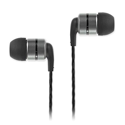 SoundMAGIC E80 Auriculares intrauditivos de alta fidelidad auriculares para teléfonos inteligentes auriculares de alta calidad con aislamiento acústico - Gunmetal
