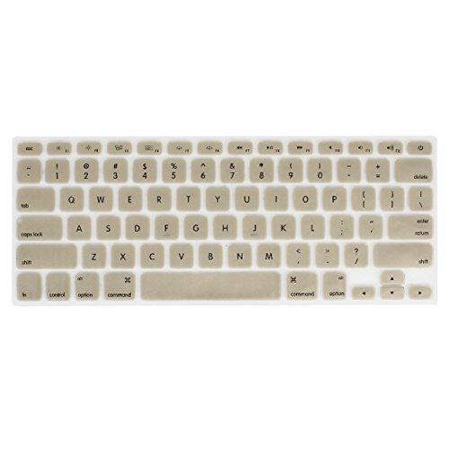 De silicona US cubierta de teclado para MacBook Pro 33,02 cm dorado