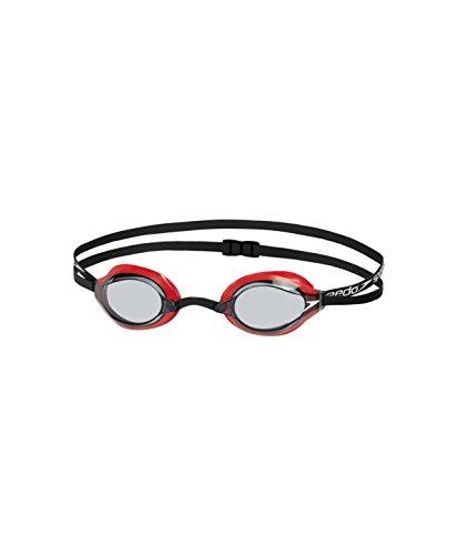Speedo Fastskin Speedsocket 2 Gafas de Natación, Unisex Adulto, Rojo Lava/Humo, Talla Única