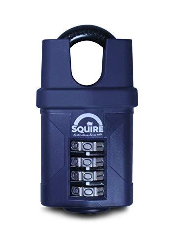 Squire CP50CS - Candado de combinación cifrado con horquilla cerrada [Importado de Reino Unido]
