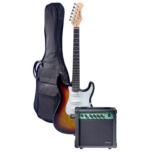 Stagg ESURF 250 SB UK - Guitarra eléctrica (tipo sunburst)