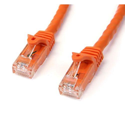 StarTech - Cable de conexión de par Trenzado ELT apantallado (categoría 5e, Cabezales sin enganches, 0,9 m), Color Naranja