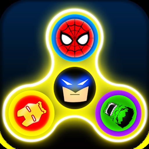 Super Hero Fidget Spinner - Avenger Fidget Spinner Games
