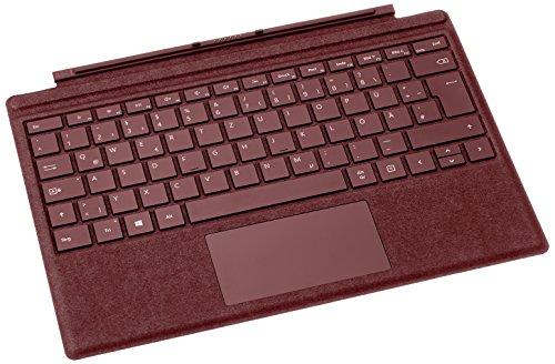 Microsoft FFP-00045 Microsoft Cover Port Rojo Teclado para móvil - Teclados para móviles (Rojo, Resistente a rayones, Mini, Microsoft, Surface Pro Surface Pro 4 Surface Pro 3, Touchpad)