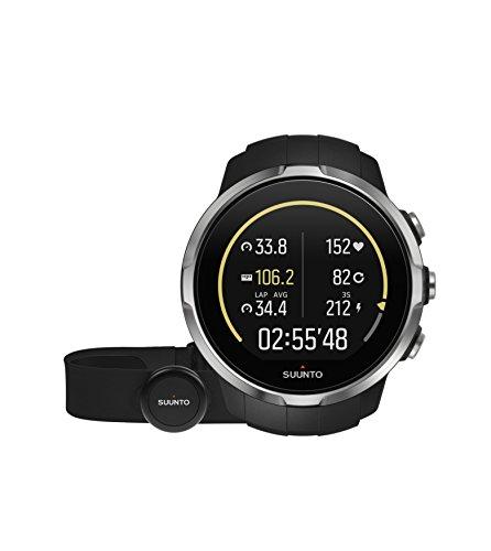 Suunto - Spartan Sport (HR) - SS022648000 - Reloj GPS para Atletas Multideporte + Cinturón Frecuencia Cardiaca - Pantalla táctil de Color - Negro - Talla única