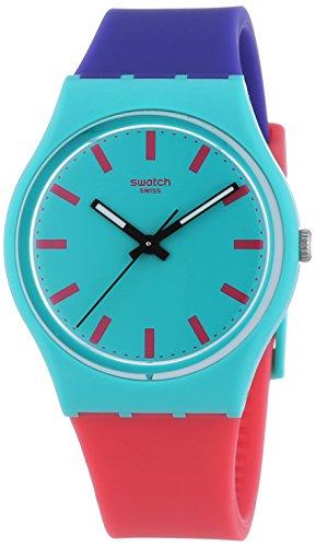 Swatch Reloj Analógico de Cuarzo Unisex con Correa de Plástico - GG215