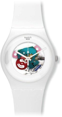 Swatch Reloj Analógico de Cuarzo Unisex con Correa de Plástico - SUOW100
