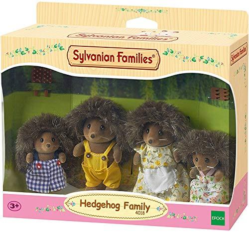 Sylvanian Families 4018 - Hedgehog Family Mini muñecas y Accesorios, Multicolor, 20.1 x 15.0 x 5.6