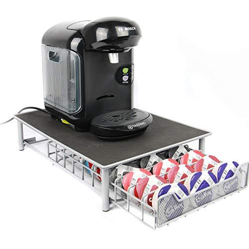 Maison & White Tassimo 60 Pod Holder | Cajón de cápsulas y soporte para máquina de café Gris