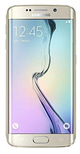 Samsung Galaxy S6 Edge G925F - Smartphone de 5.1" (4G, 32 GB, cámara de 16 MP, Android) Color Dorado
