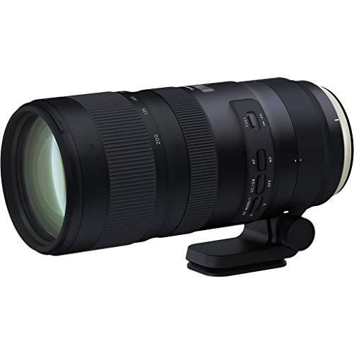 Tamron SP 70-200 mm F/2.8 Di VC USD G2 - Objetivo para Canon (estabilizador óptico VC en Tres Modos, Sensor Full Frame 24 x 36, AF USD, Dos Lentes XLD, SP) Negro
