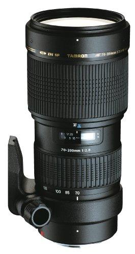 Tamron A001NII - Objetivo para Nikon (70-200 mm, f/2.8, 2.8X, Macro, 77 mm), Color Negro