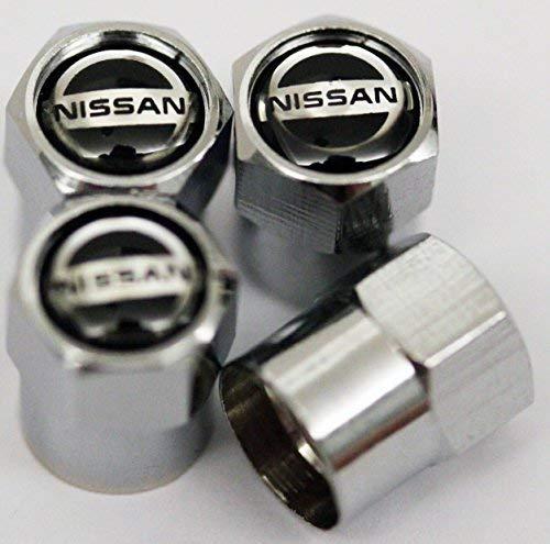 Tapas antipolvo para válvulas Nissan, cromadas