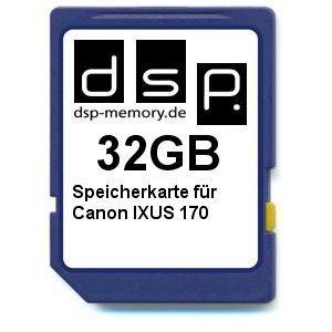 32GB Speicherkarte für Canon IXUS 170