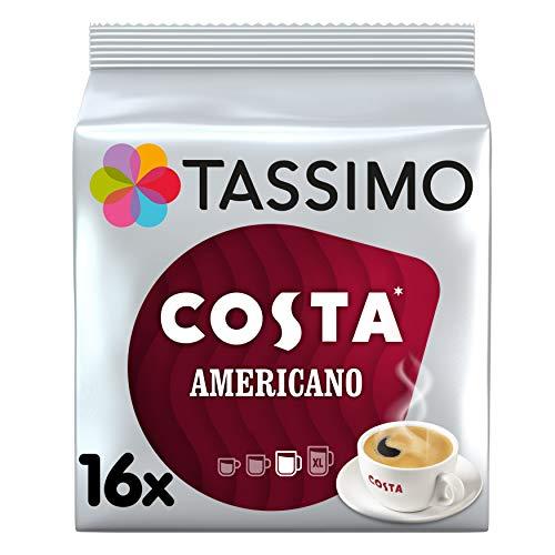 TASSIMO Costa Americano 16 T DISCs (Pack of 5, Total 80 T DISCs)