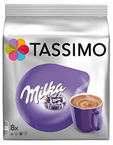 TASSIMO Milka, bebida de chocolate - 5 paquetes de 8 unidades: Total 40 unidades