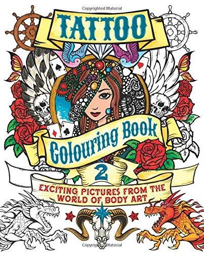 Arcturus Publishing: Tattoo Colouring Book 2