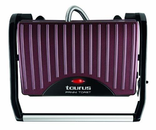 Taurus Toast & Go - Sandwichera (700 W, superficie antiadherente de 23 x 14.5 cm)