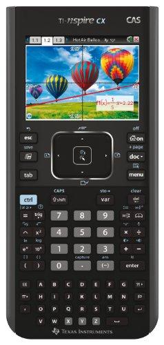 Texas Instruments TI Nspire CX CAS - Calculadora gráfica (pantalla de 3.2", tecla Touchpad), color negro