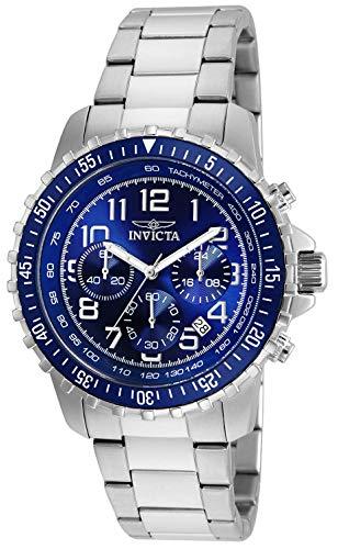 Invicta 6621 Specialty Reloj para Hombre acero inoxidable Cuarzo Esfera azul