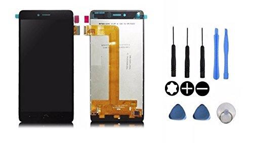 Theoutlettablet® Pantalla LCD Completa capacitiva con tactil digitalizador para Bq Aquaris U/Bq Aquaris U Lite + Herramientas - Color Negro