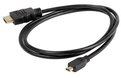 Theoutlettablet® Cable HDMI para Tablet Bq Edison 3 Mini 8 / Bq Aquaris M10 10.1" / Unusual 10Z /Conexión: Micro-hdmi