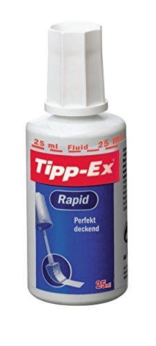 Tipp-Ex Rapid Fluid Corrector líquido, 20 milliliters, Azul