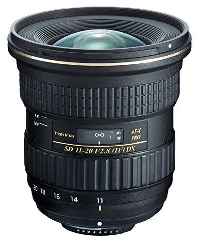 Tokina AT-X 11-20mm Pro DX F2.8 Nikon - Objetivo para Nikon (Distancia Focal 11-20 mm, Apertura f/2.8, diámetro Filtro: 82 mm), Negro