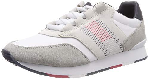 Tommy Hilfiger Corporate Material Mix Runner, Zapatillas para Hombre