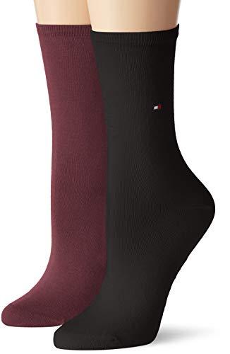 Tommy Hilfiger Tommy Hilfiger- Calcetines para mujer  paquete de 2