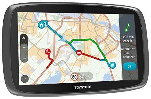 Tomtom GO 610 World - Navegador GPS (6" Pantalla capacitiva táctil, Soporte magnético, Control de Voz), (versión importada Alemania)