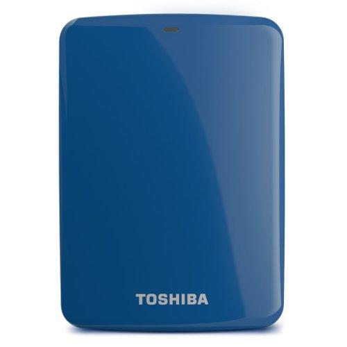 Toshiba Canvio Connect 2TB - Disco Duro Externo (2000 GB, 3.0 (3.1 Gen 1), 5400 RPM, Azul)
