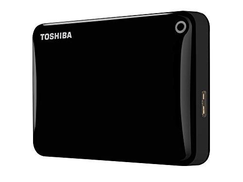 Toshiba Canvio Connect II - Disco duro externo de 2 TB (USB 3.0, 6,4 cm (2.5")), negro