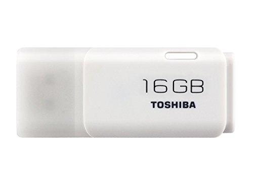 Toshiba Hayabusa - Memoria USB 2.0 de 16 GB, color blanco