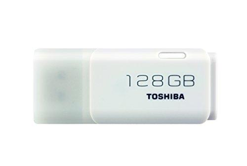 Toshiba Hayabusa - Memoria USB 2.0 de 128 GB, color blanco