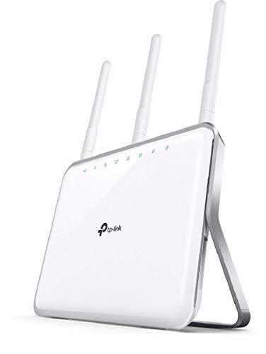 TP-Link Archer C9 - Gaming router Gigabit inalámbrico, banda dual 1900 Mbps, MIMO 3T x 3R, USB 3.0, WPS, tres antenas