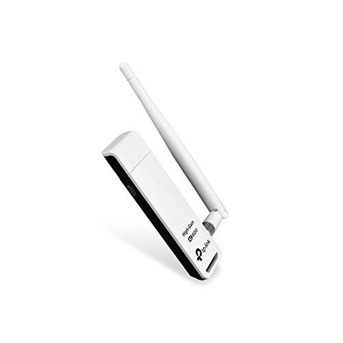 TP-Link Adaptador wifi USB, banda dual AC 600Mbps, WPS, USB2.0/3.0, Antena Externa, Idael para vídeo HD y juegos online (Archer T2UH)
