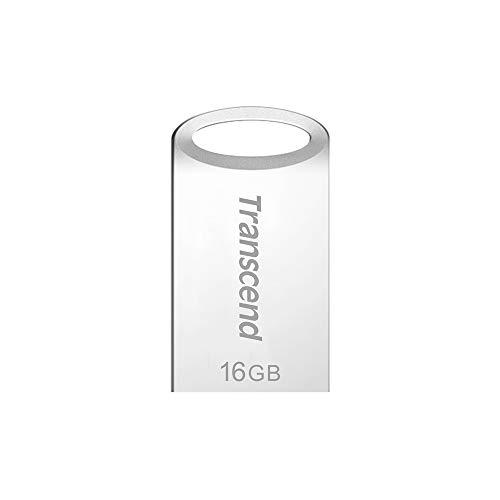 Transcend JetFlash 710 - Memoria USB 3.1/3.0 de 16 GB (resistente al agua, Flash MLC) plateado