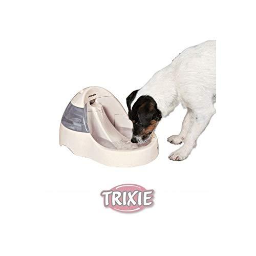 Trixie 24391 "Fresh Flow Deluxe Mascotas dispensador de Agua Fuente de Agua Crema